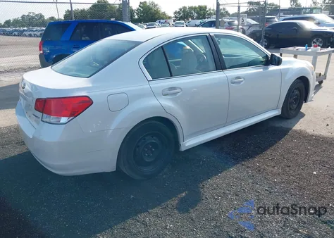 2011 Subaru Legacy 2.5I из США, поврежденный, VIN 4S3BMCA62B3254313